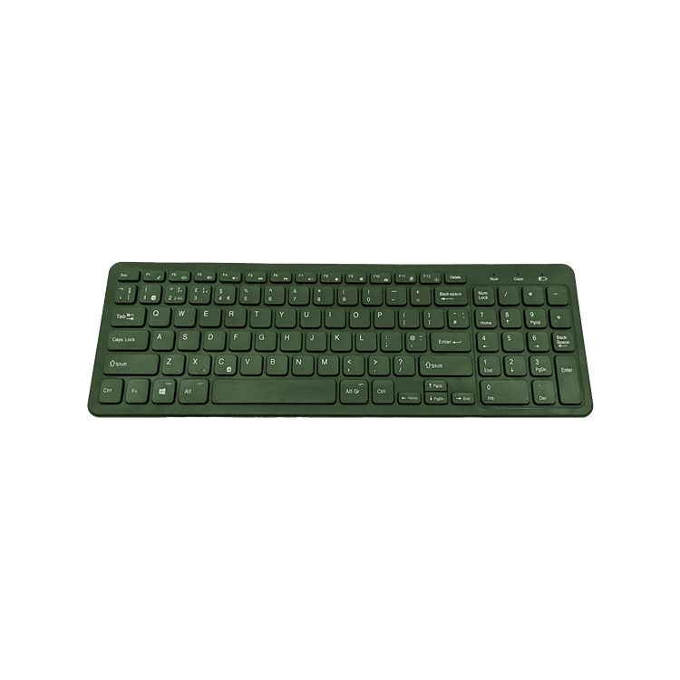 Ceratech KYB-BIO960-BTGR Wireless Bluetooth Compact Keyboard, QWERTY (UK), Grey