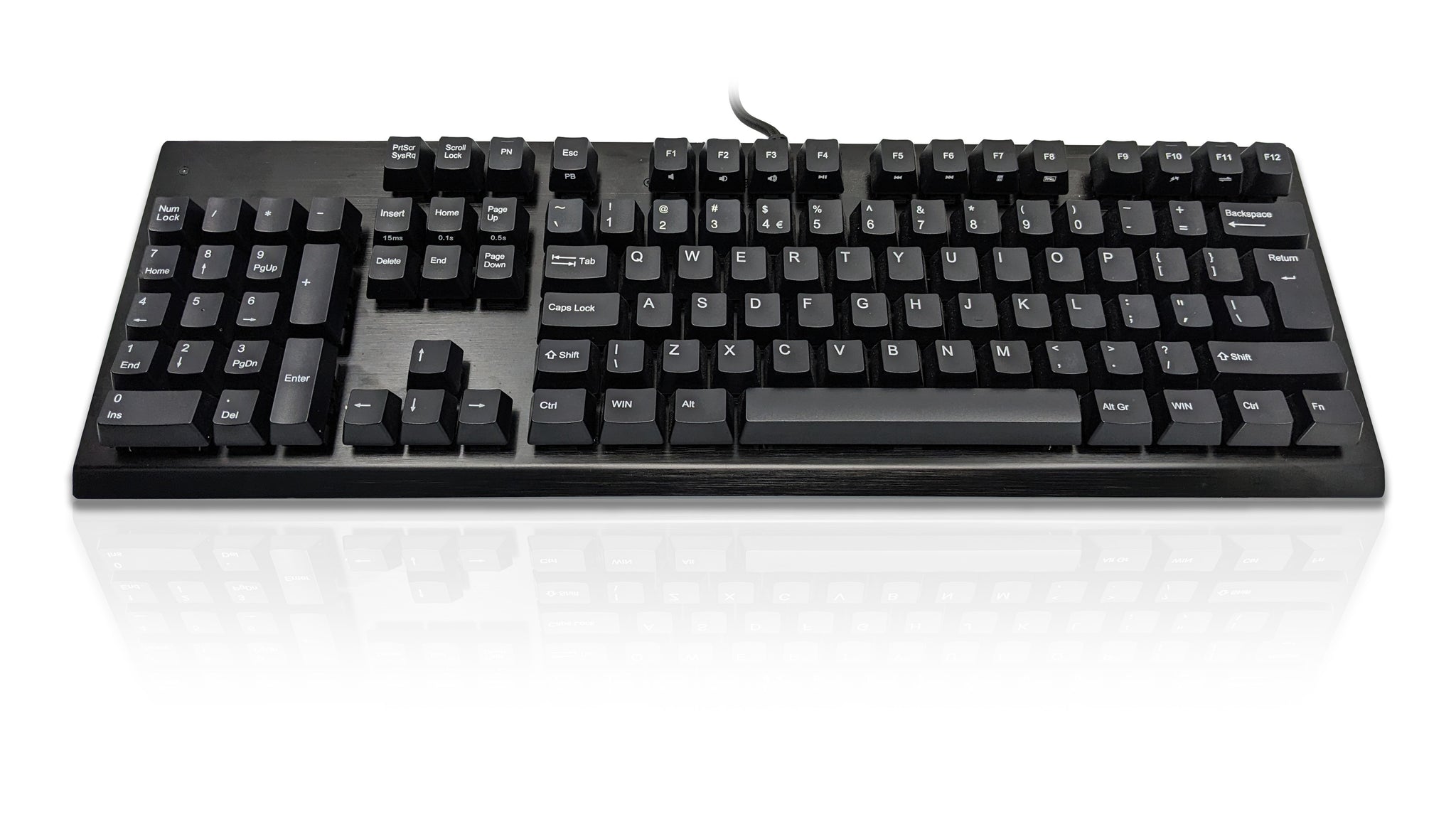 Ceratech KYB-LEFTUSB-BKUS Wired USB Standard Keyboard, QWERTY (US), Black