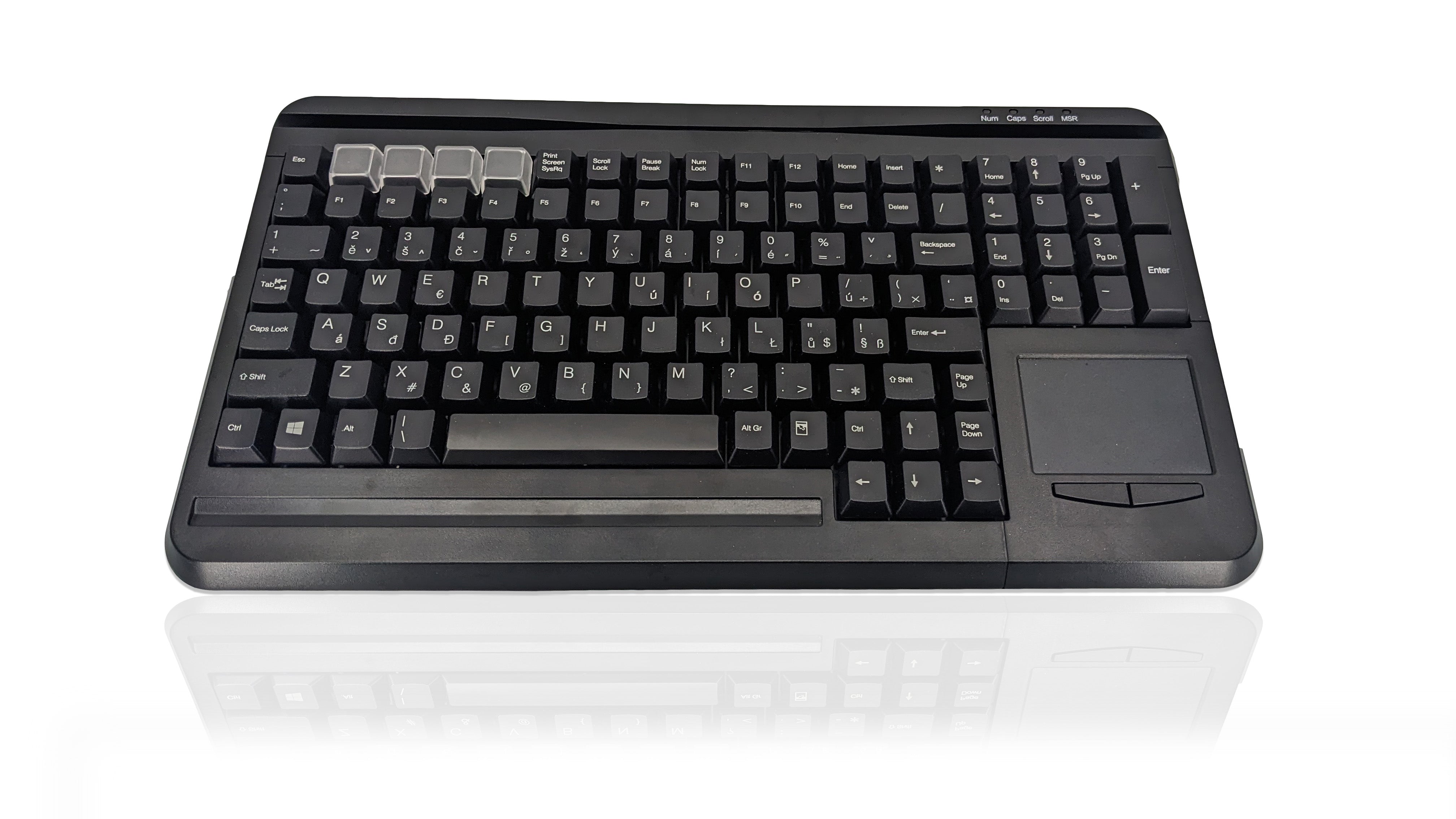 Ceratech KYB500-S109C-CZ Wired USB Standard Keyboard, QWERTY, Black
