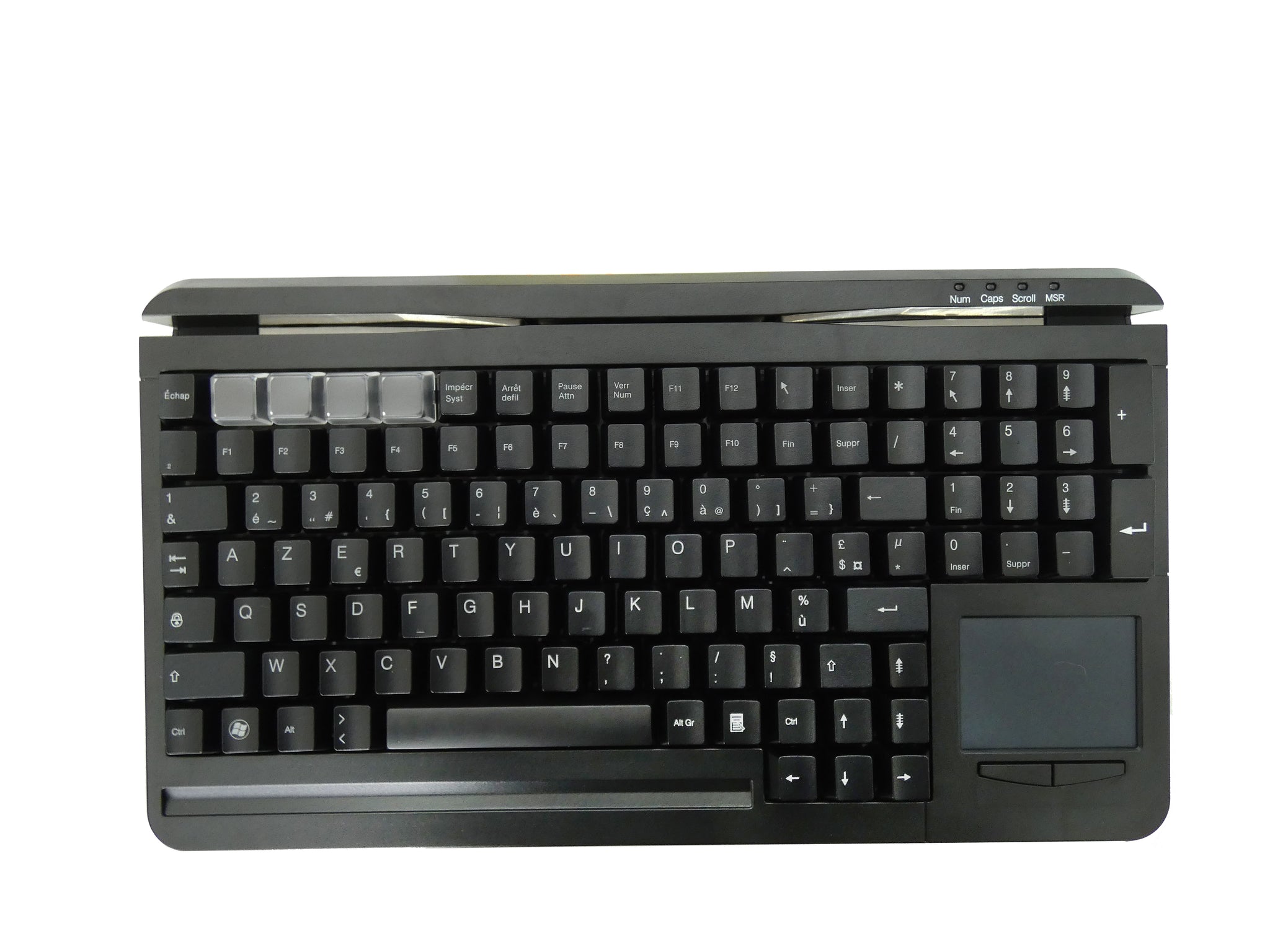 Ceratech KYB500-S109C-FR Wired USB Standard Keyboard, QWERTY (French), Black