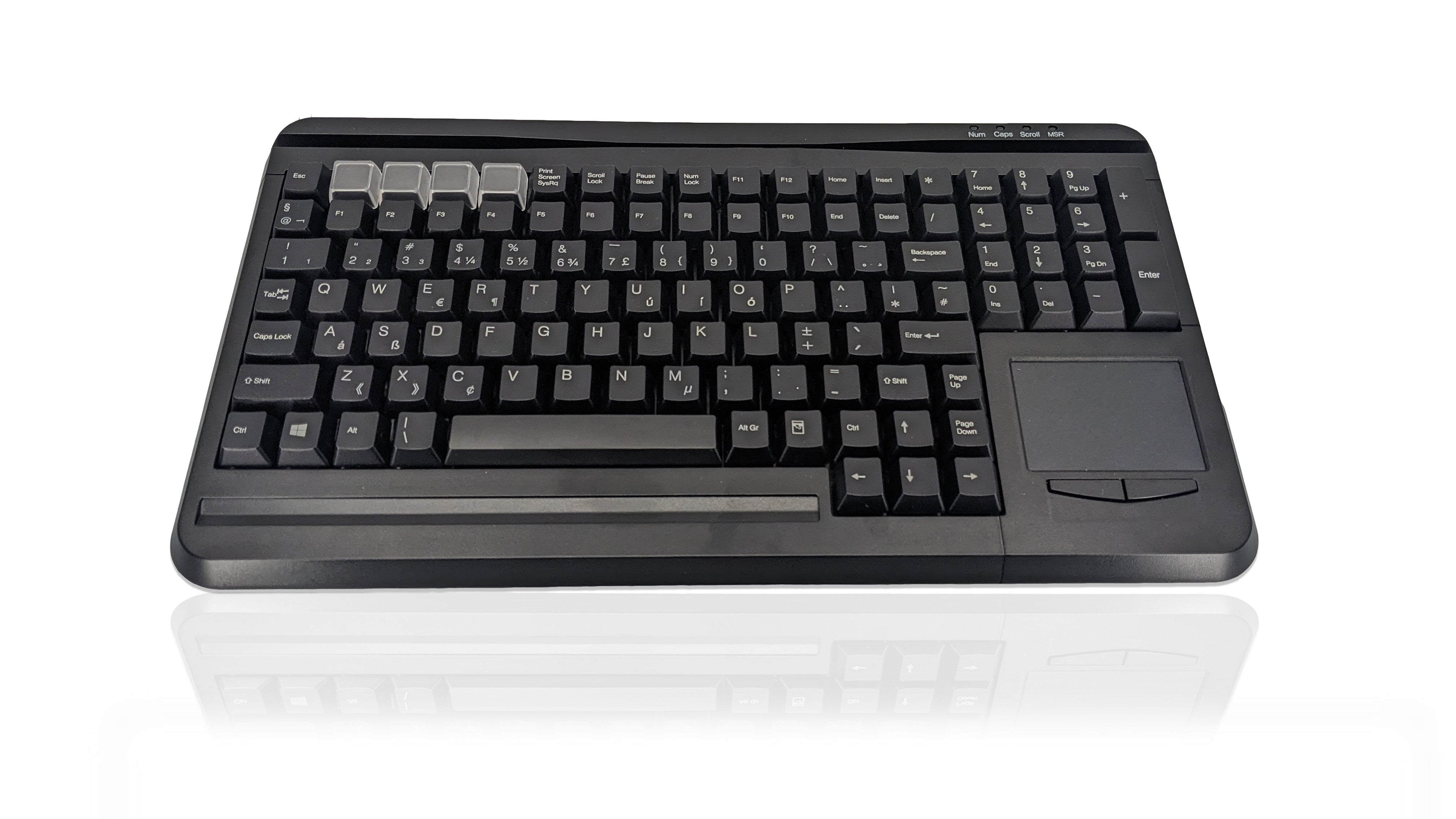 Ceratech KYB500-S109C-HO Wired USB Standard Keyboard, QWERTY, Black