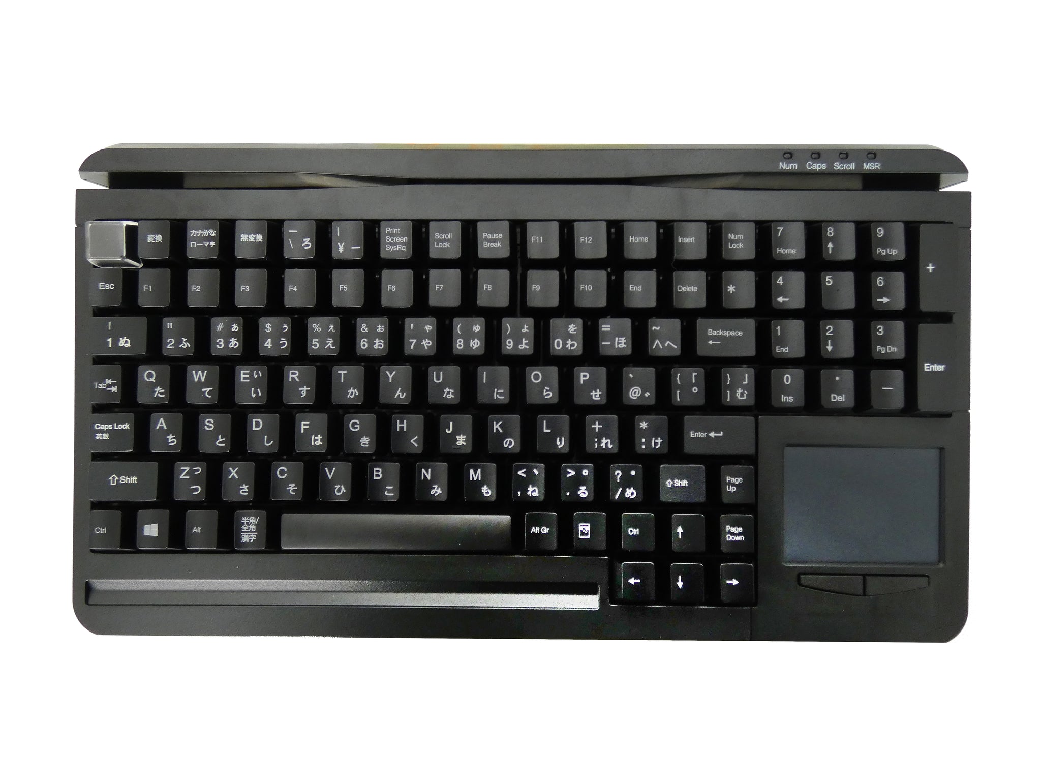 Ceratech KYB500-S109C-JP Wired USB Standard Keyboard, QWERTY (Japanese), Black