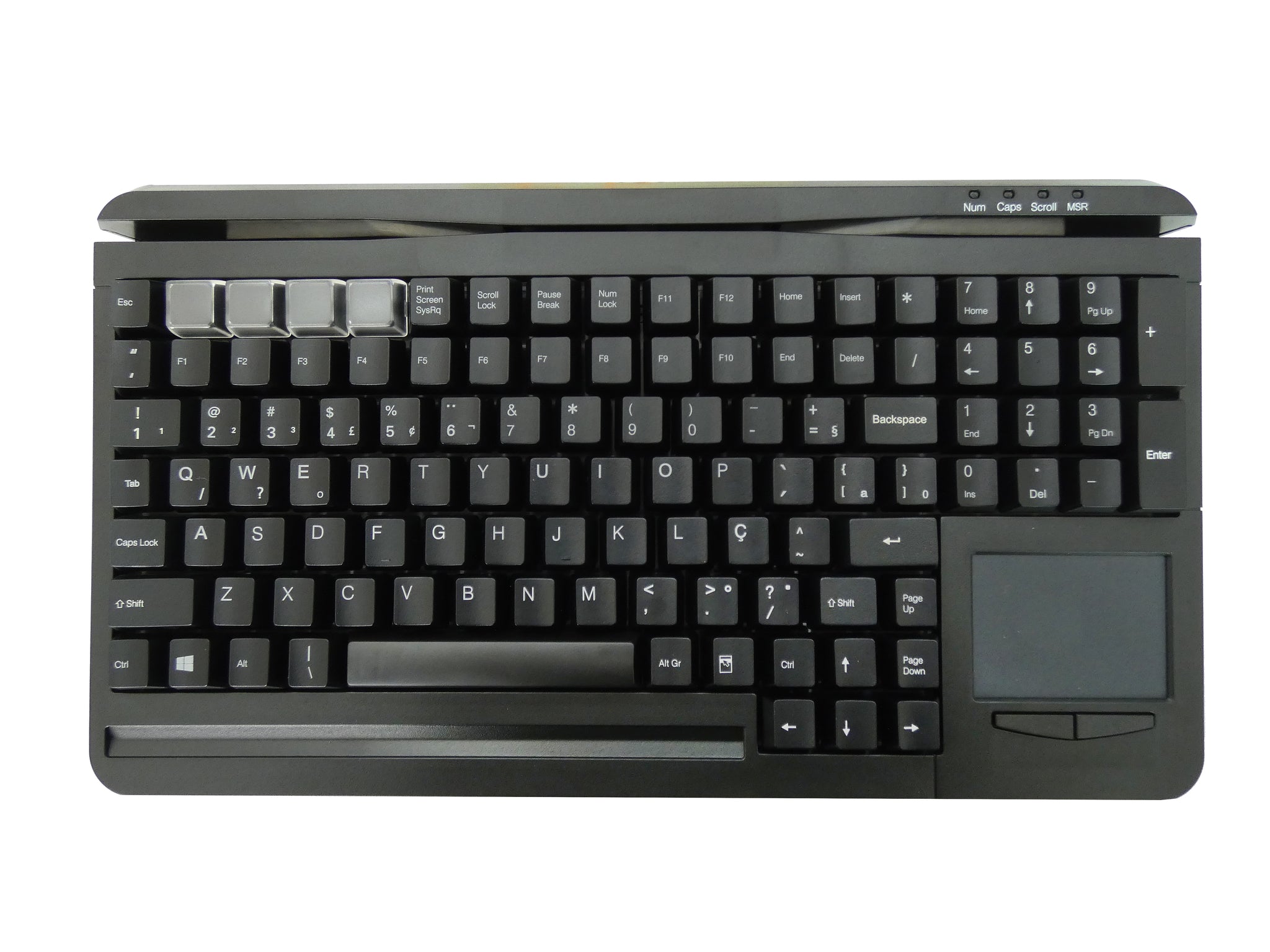 Ceratech KYB500-S109C-PB Wired USB Standard Keyboard, QWERTY, Black