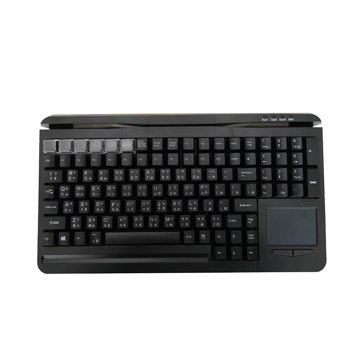 Ceratech KYB500-S109P-AR Wired PS2 Standard Keyboard, QWERTY, Black