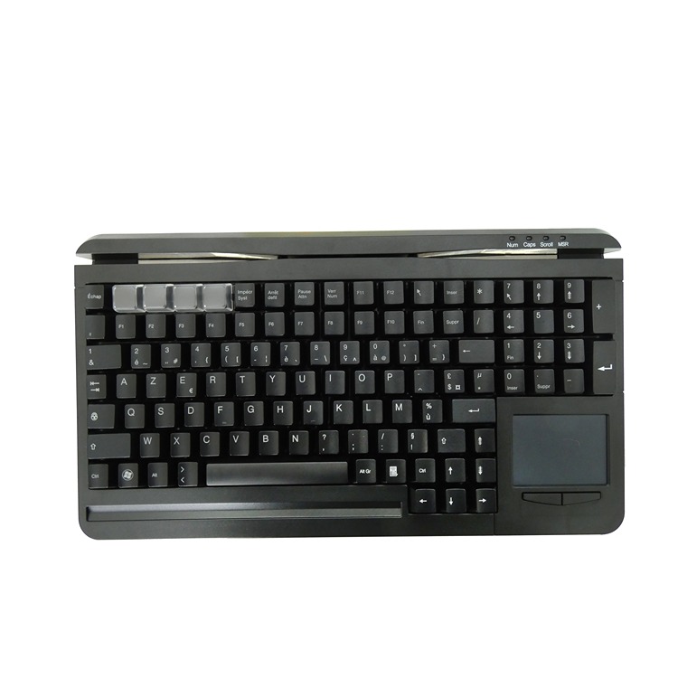 Ceratech KYB500-S109P-FR Wired PS2 Standard Keyboard, QWERTY (French), Black