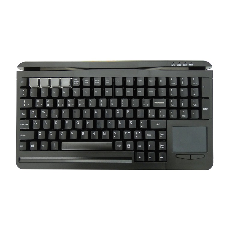 Ceratech KYB500-S109P-PB Wired PS2 Standard Keyboard, QWERTY, Black