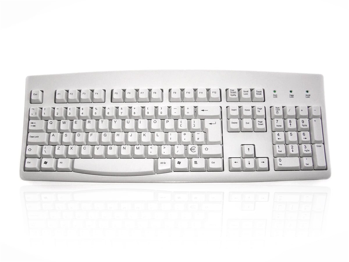 Ceratech KYBAC260U-USB Wired USB Standard Keyboard, QWERTY (UK), Black