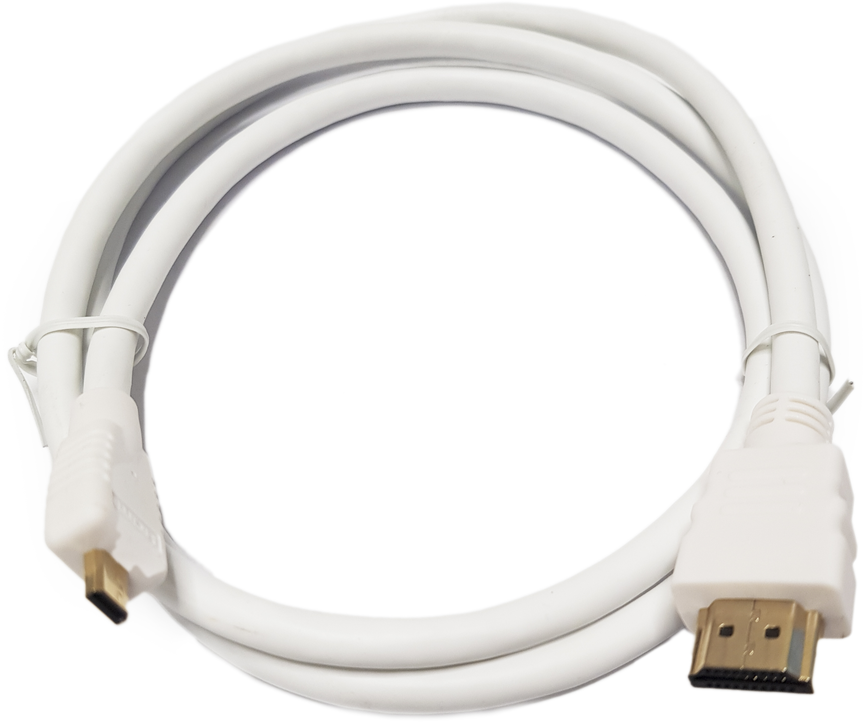 Okdo 1 m HDMI to Micro HDMI in White