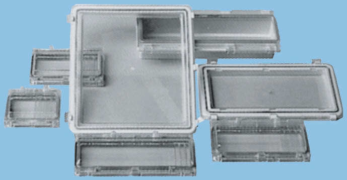 Fibox Transparent Polycarbonate IP54 Inspection Window for use with 10 Module Enclosure