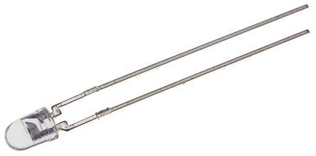 Kingbright 2.5 V Red, Yellow LED 3 mm (T-1) Through Hole Multi-Colour LED