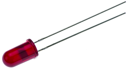 Kingbright 2.5 V Red LED T-1 3/4 (5 mm) Through Hole L-1503