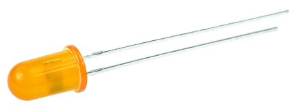 Kingbright 2.5 V Yellow LED 5 mm (T-1 3/4) Through Hole L-1503