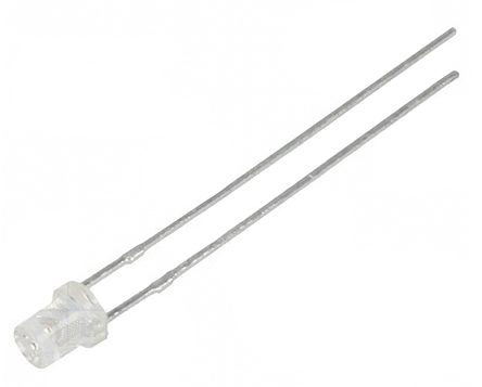 Kingbright 4.1 V Green LED 3 mm (T-1) Through Hole Cylindrical