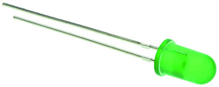 Kingbright 2.5 V Green LED 5 mm (T-1 3/4) Through Hole L-7113 L-7113CGCK