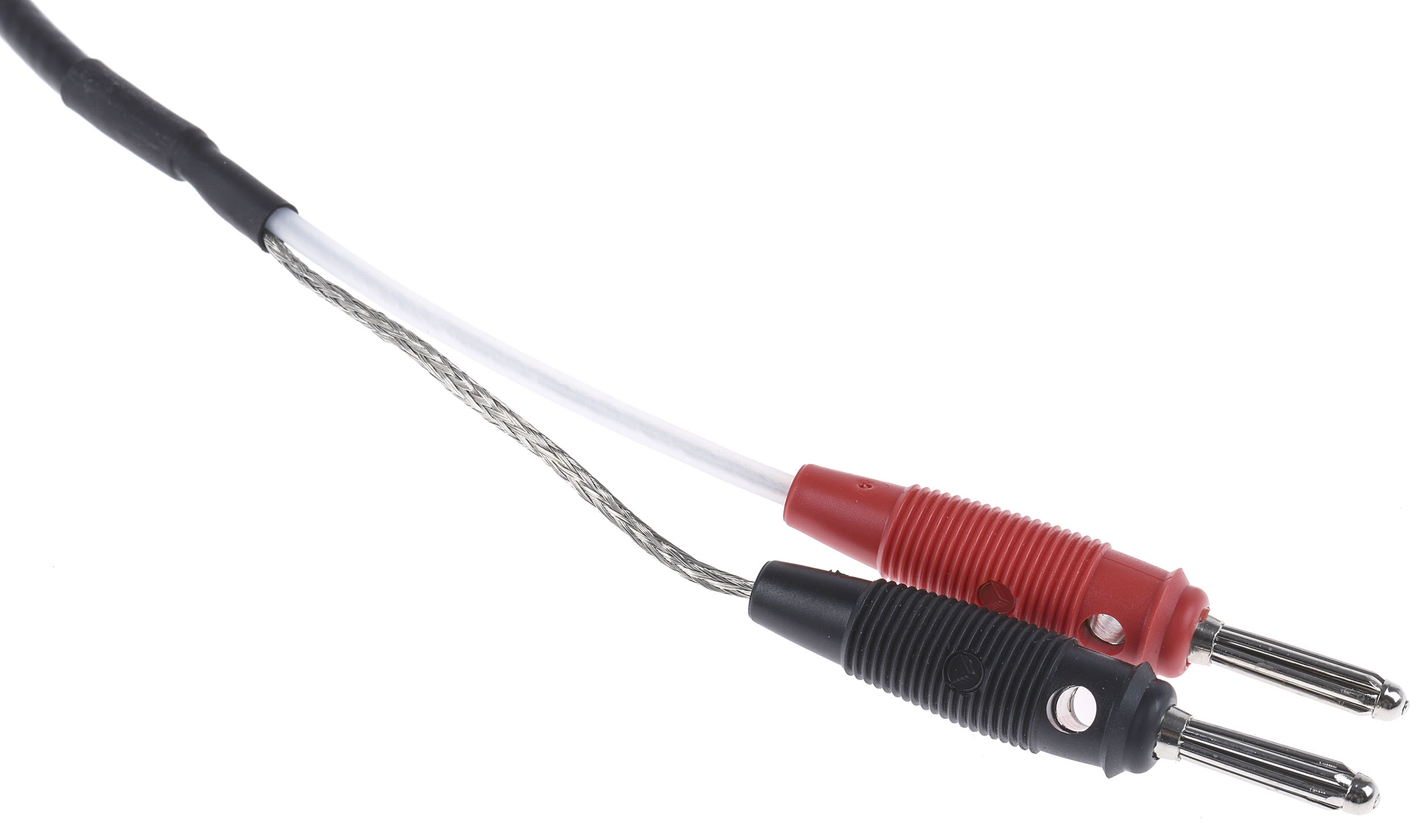 Telegartner BNC Test Lead, Black, Red, 500 mm Lead Length