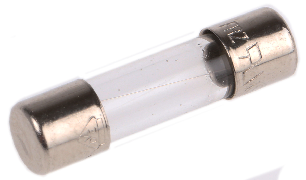 Mersen 1A F Glass Cartridge Fuse, 5 x 20 mm