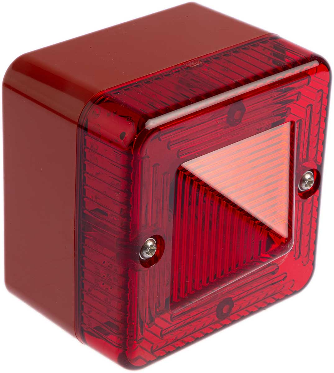 e2s L101X Series Red Flashing Beacon 230V ac, Xenon Bulb Surface, IP66