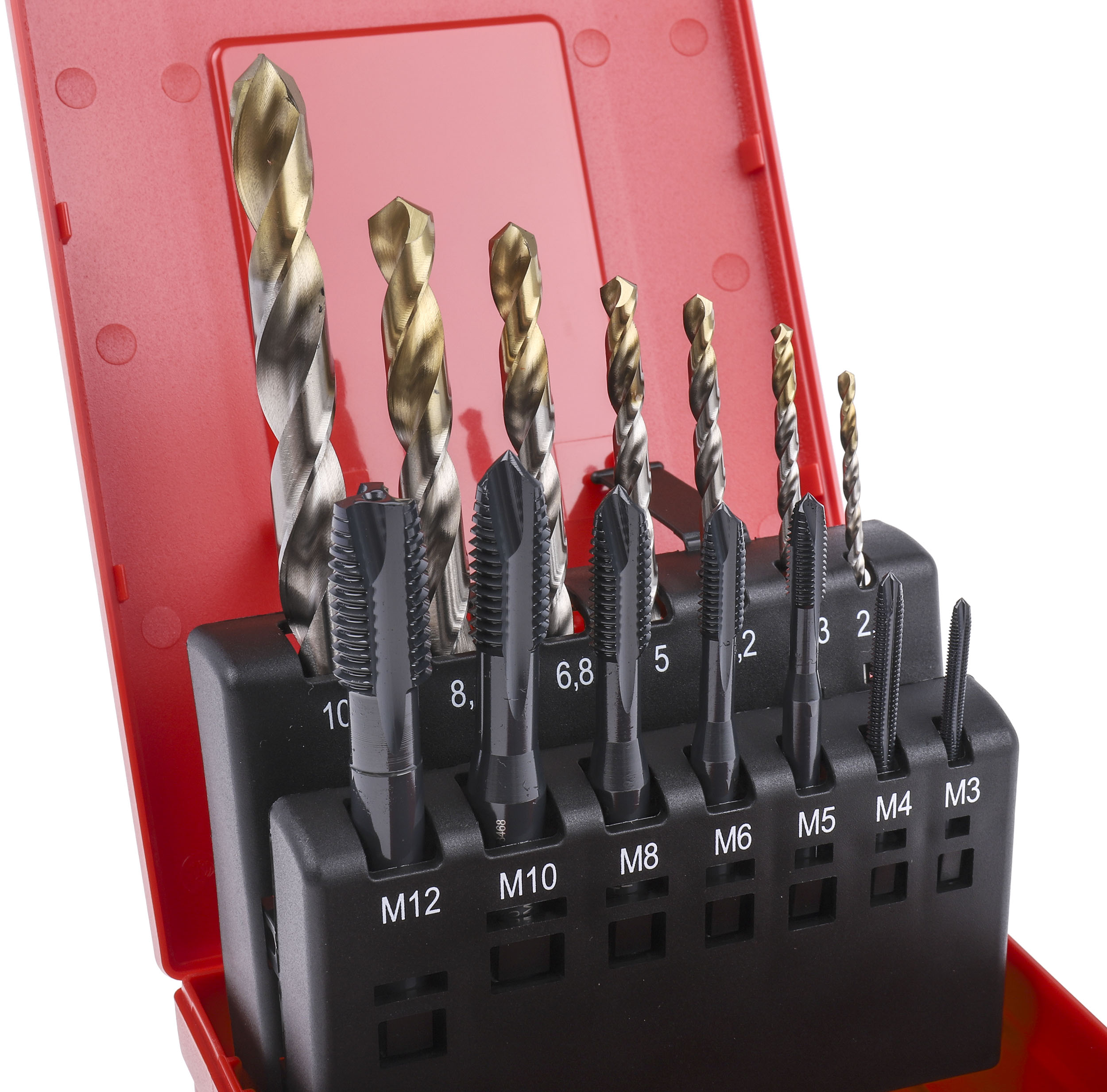 l113202 Dormer Tap & Drill Set, M12 Thread, Metric Standard, Hand Tap