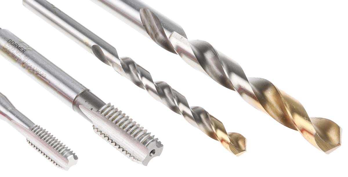 l115101 Dormer Tap & Drill Set, M12 Thread, Metric Standard, Hand Tap