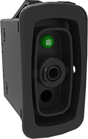 Carling Technologies Illuminated SPST, On-Off On-None-Off Rocker Switch Panel