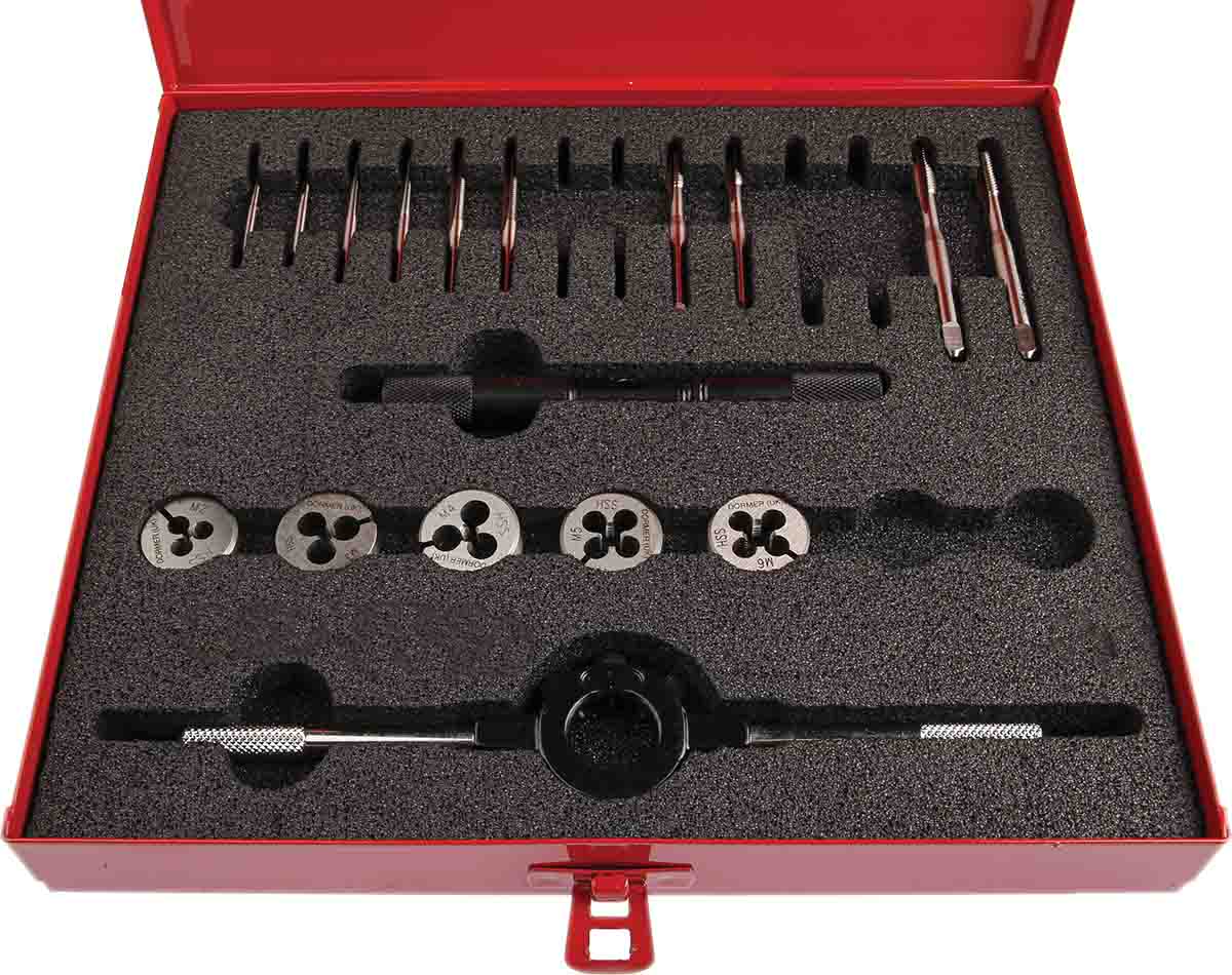 l1208m Dormer 12-Piece HSS Thread Tap & Die Set, M2 - M6 Taps, M2 - M6 Dies