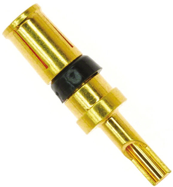 Amphenol Communications Solutions Female Solder D-Sub Connector Power Contact, Gold Power
