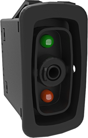 Carling Technologies Illuminated SPST, On-Off-On On-Off-On Rocker Switch Panel