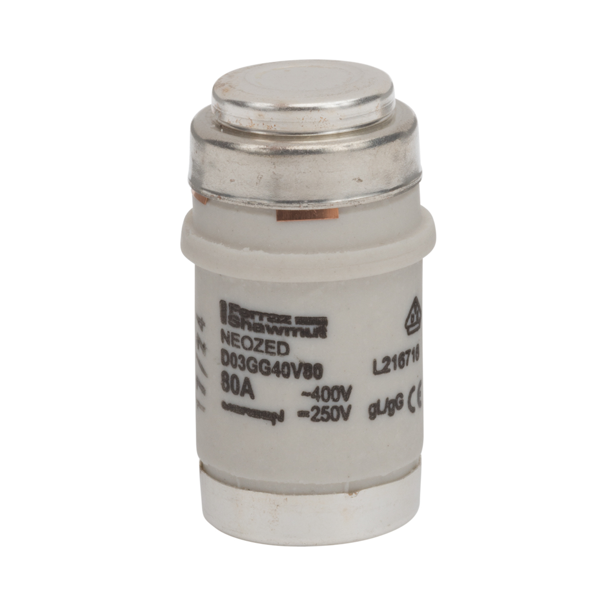 Mersen 80A D03 Neozed Fuse, 400V ac
