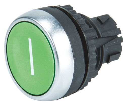 BACO Green Push Button Head, 22 mm Cutout, IP66