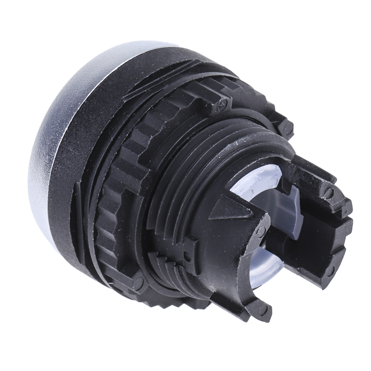 l21ah00 BACO Silver Spring Return Push Button Head, 22 mm Cutout, IP66