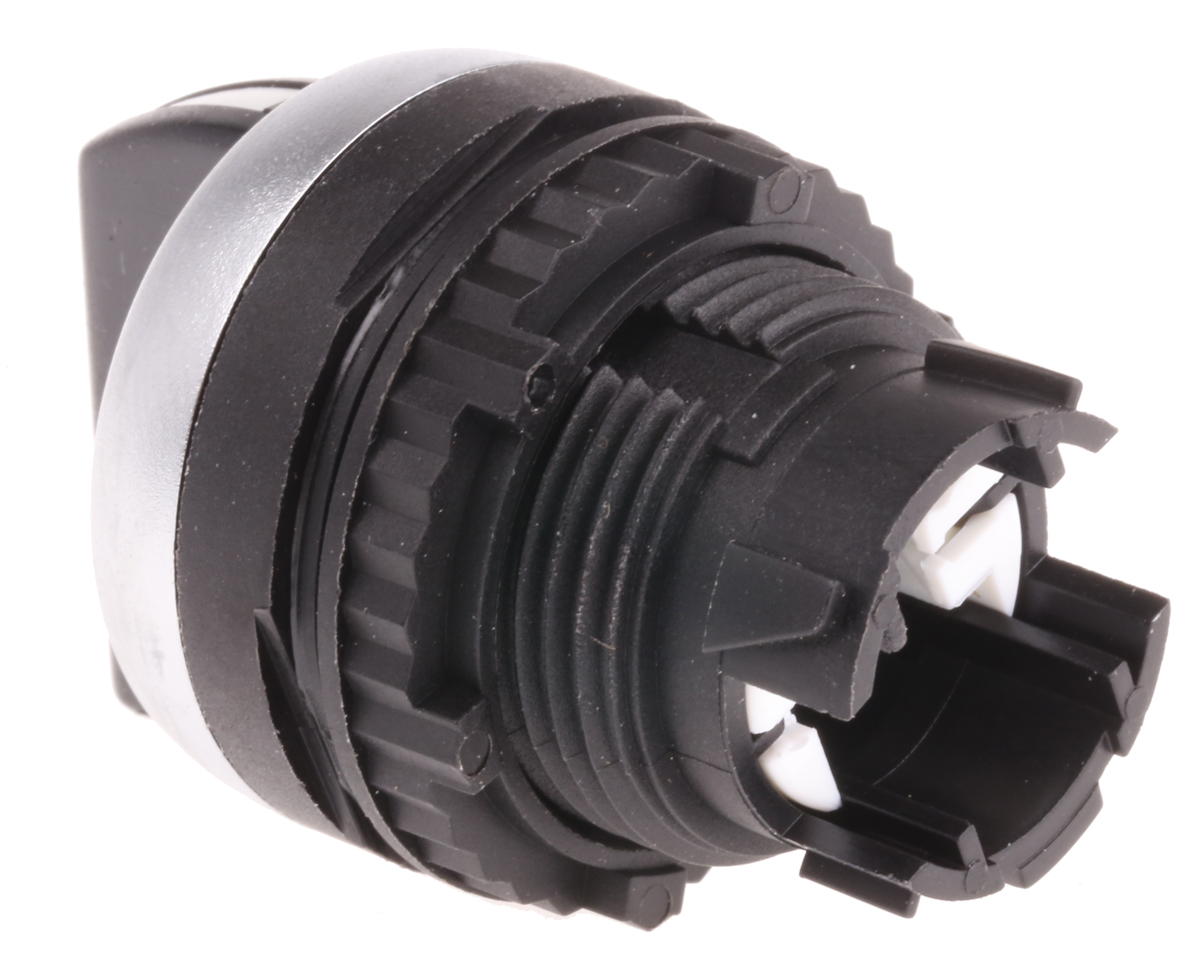l21ka03 BACO BACO Series 2 Position Selector Switch Head, 22 mm Cutout, Black Handle, IP67