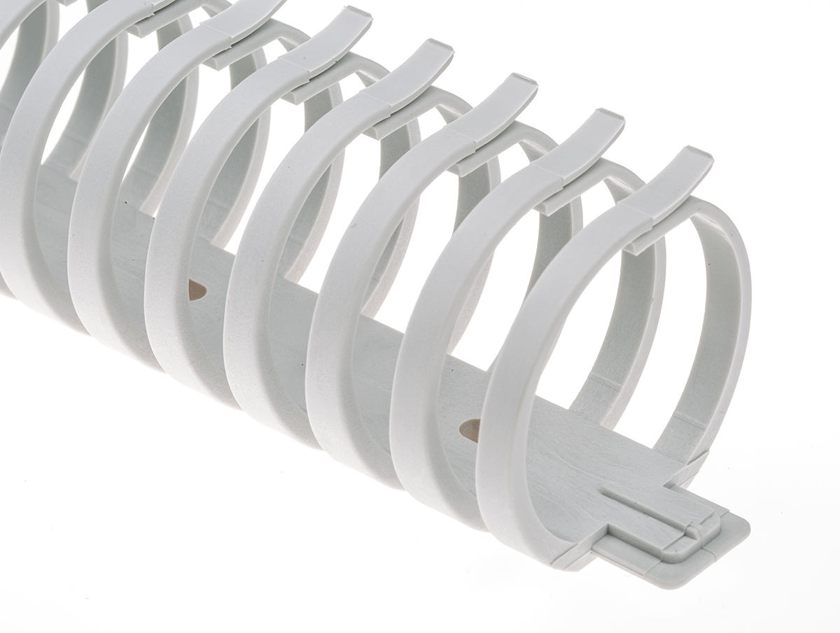 l22427035 Hager Self-Adhesive Grey - Flexible Slot, W43mm x D45 mm, L0.5 m, Polyamide