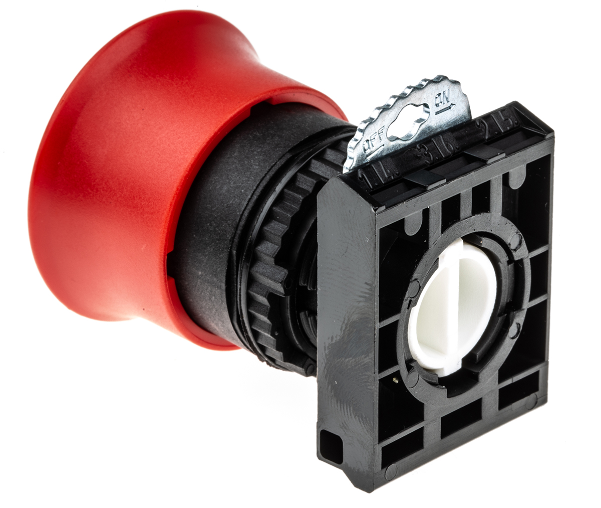 l22dr01 BACO Red Pull Release Push Button Head, 22 mm Cutout, IP66