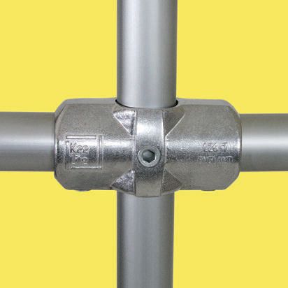 Kee Lite Cross Connector, Connecting Component, Round Tube Size 48.3 mm