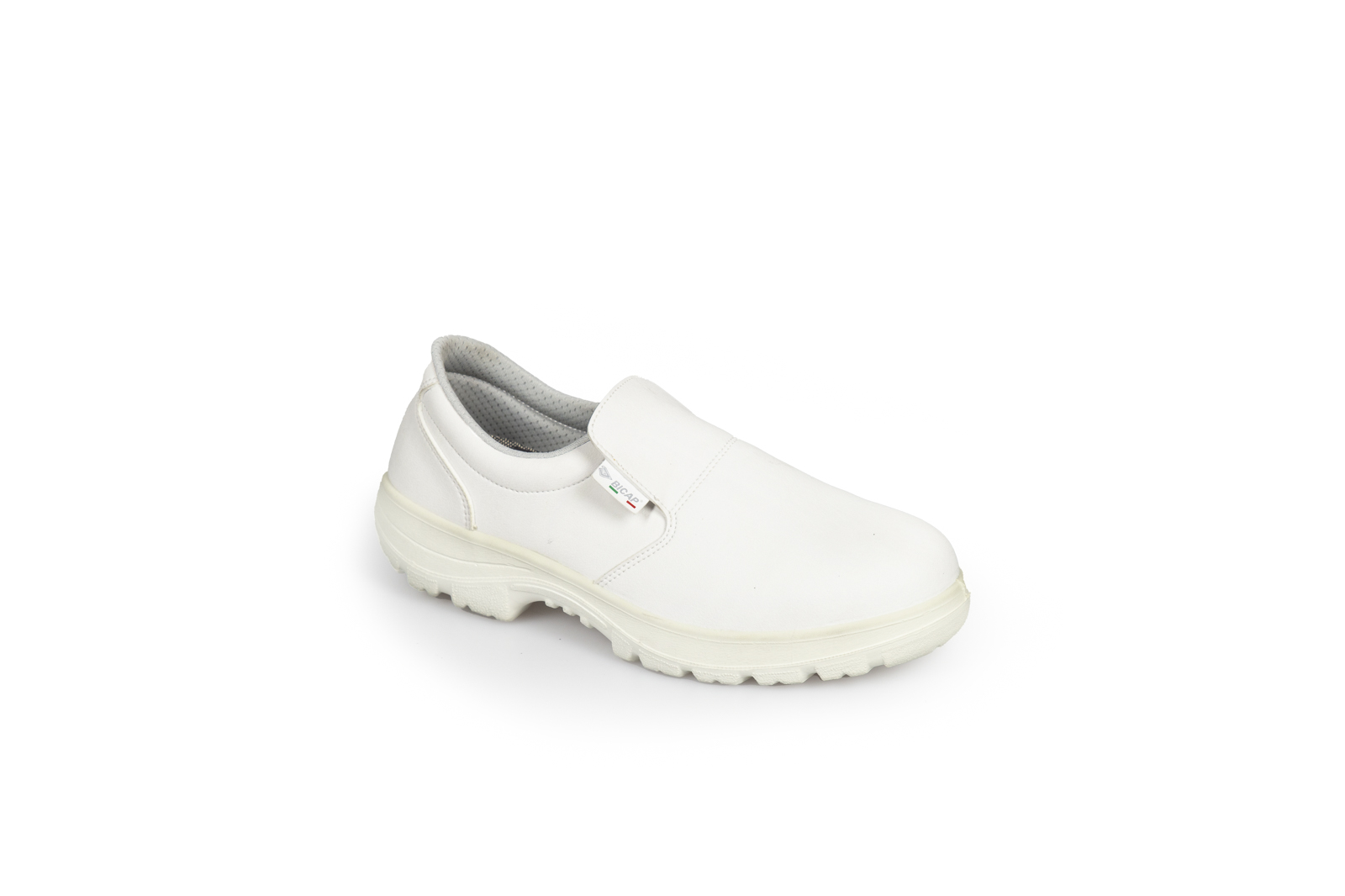 Bicap L4030 7D Unisex White Composite Safety Shoes, UK 9, EU 44