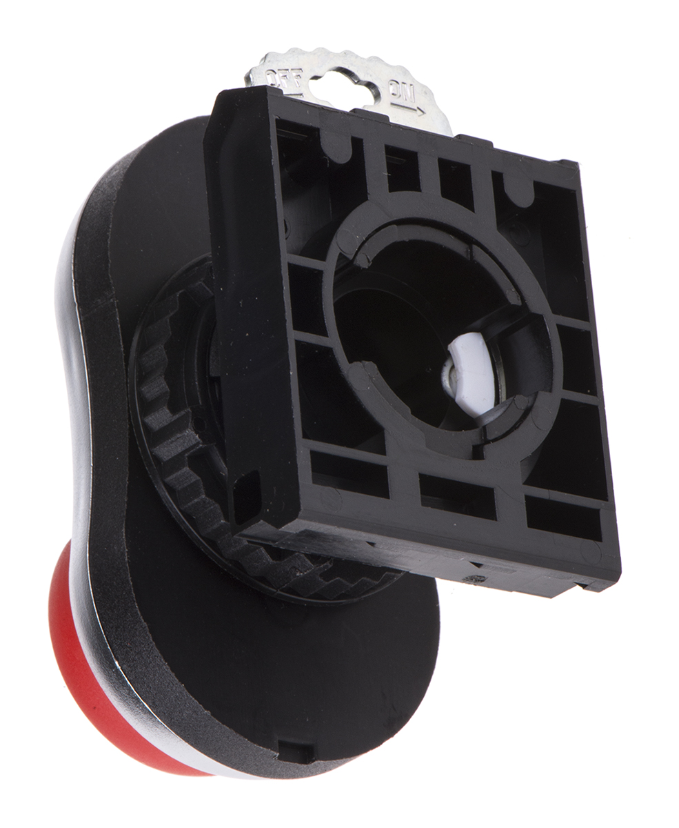l61qk21 BACO Green, Red Spring Return Push Button Head, 22 mm Cutout, IP66