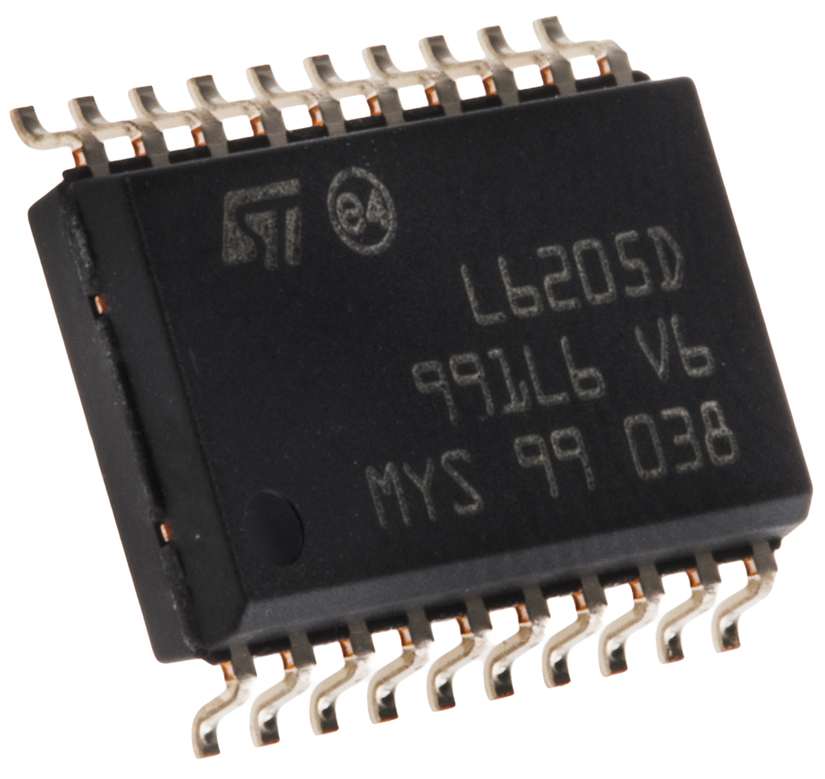 STMicroelectronics L6205D, Brushed DC Motor Motor Driver IC, 52 V 2.8 A 20-Pin, SOIC