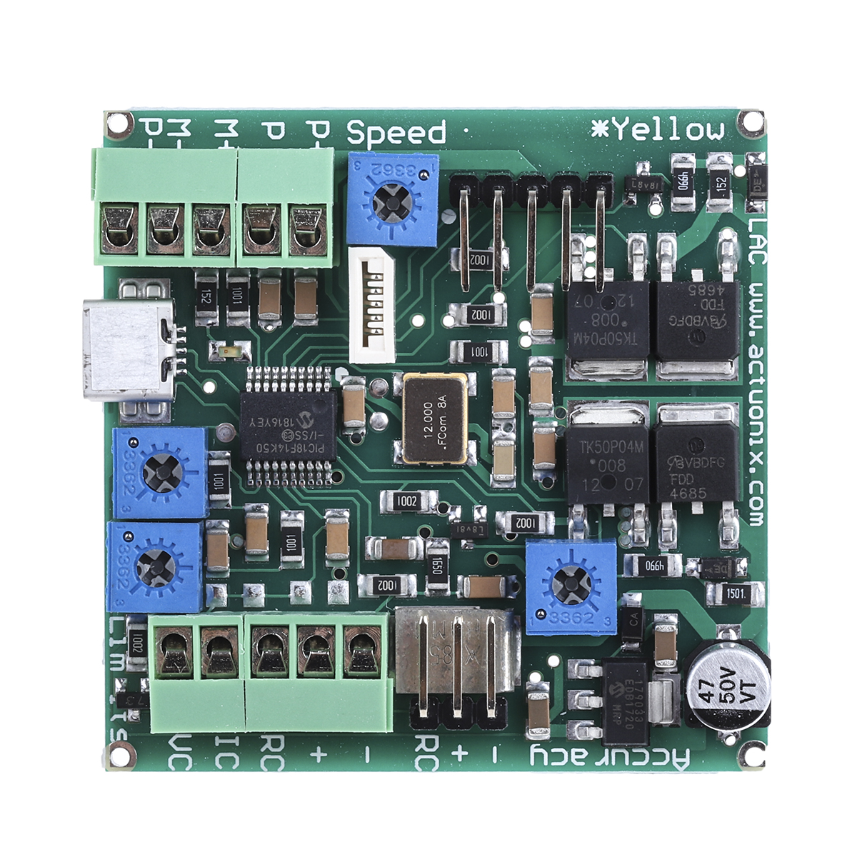 lac-rs Actuonix Motor Controller, 24V dc, 5 V dc, 4A