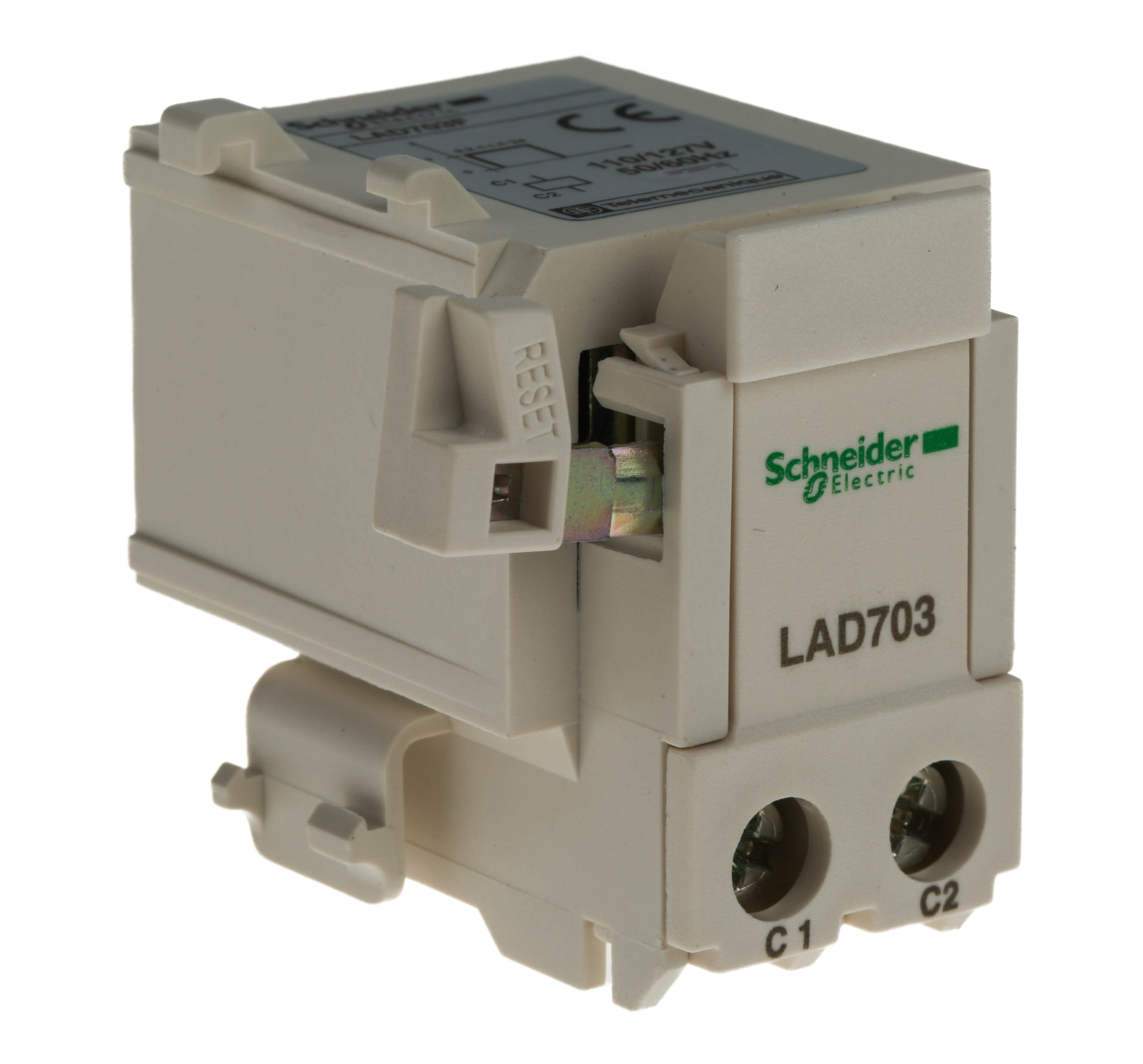 Schneider Electric 110V ac/dc Remote Tripping Device Circuit Trip for use with LRD Series, LR3D Series