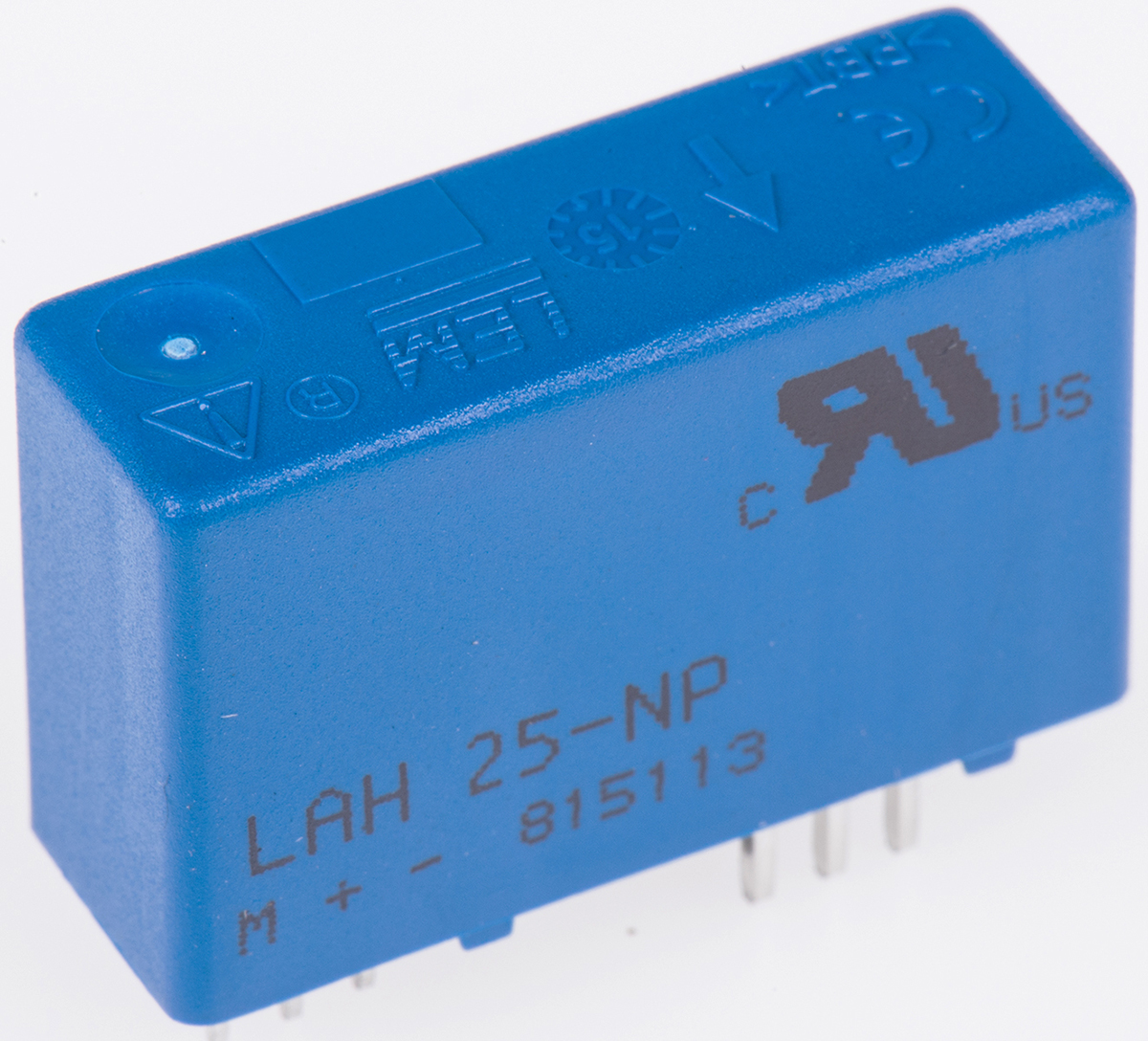 LEM LAH Series Current Transformer 25 A 1:1000 0.307 W 12V, 15 V
