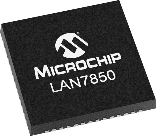 Microchip LAN7850-I/8JX, Master Bridge IC 1000 Mbps USB 2.0, 56-Pin 3.3V VQFN