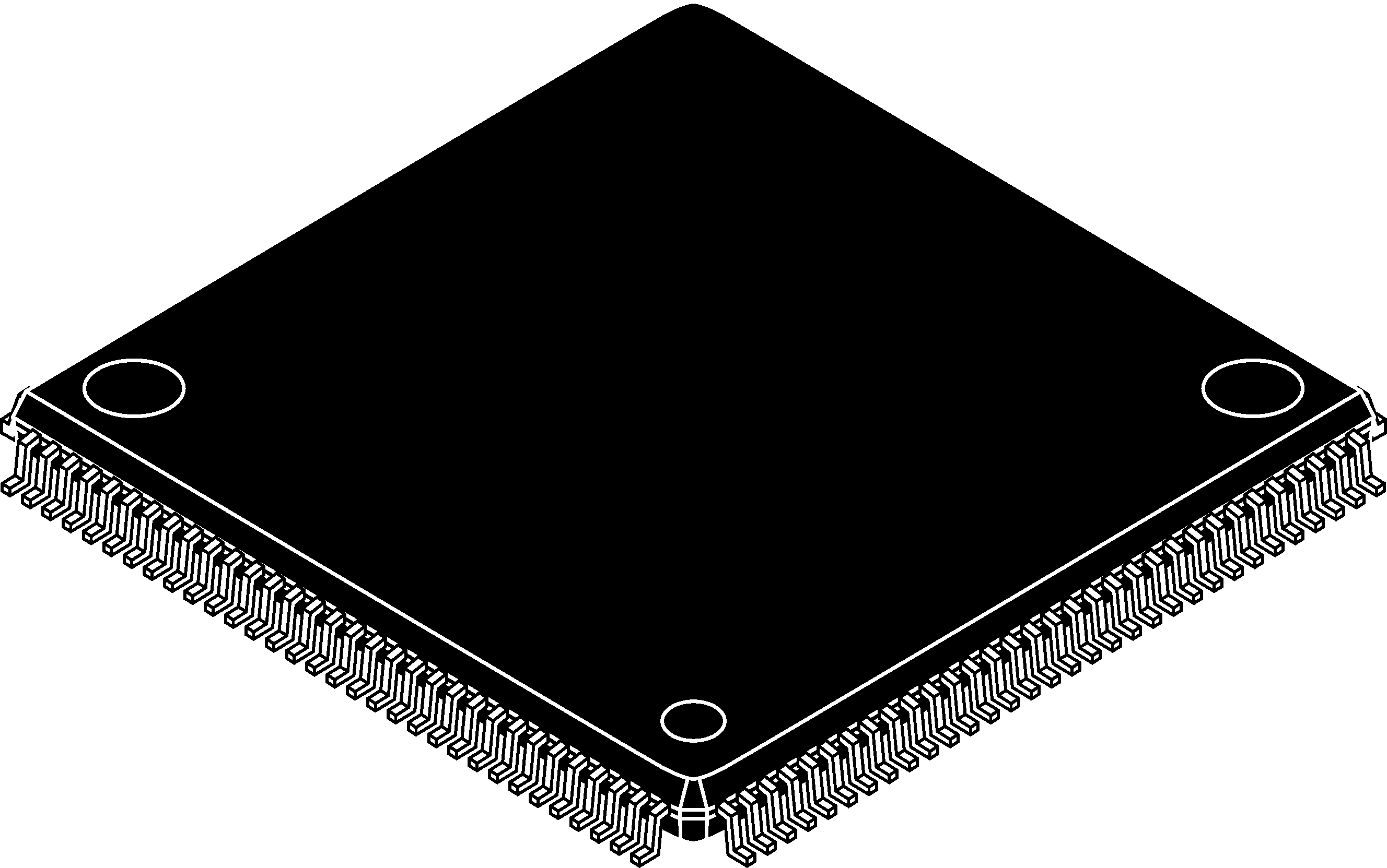 Microchip, Controller IC, 3.3 V 100 Mbps ISA, 128-Pin 3.3V QFP
