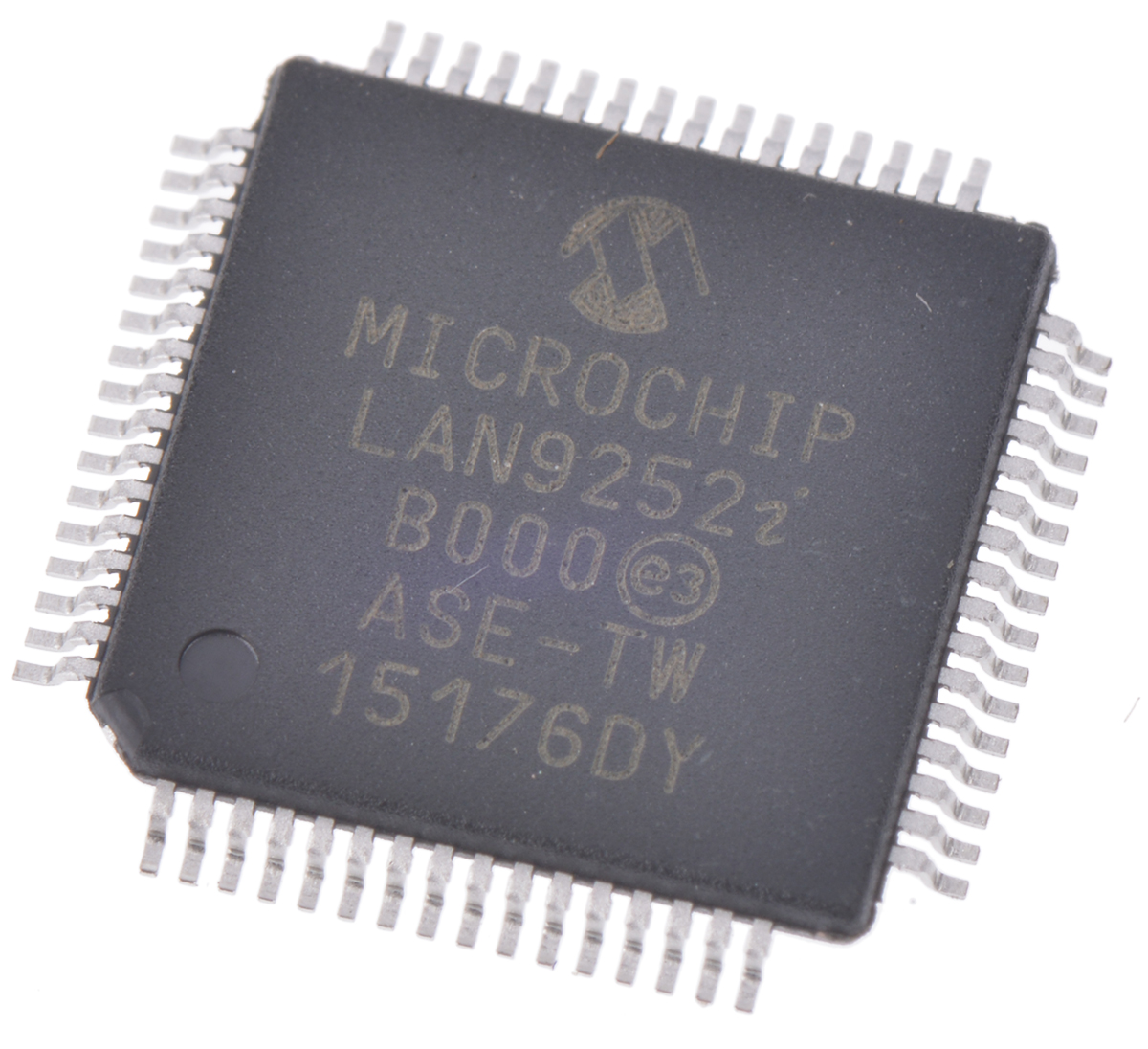 Microchip, Ethernet Controller, 3.3 V 100 Mbps Host Bus, 64-Pin 3.3V TQFP