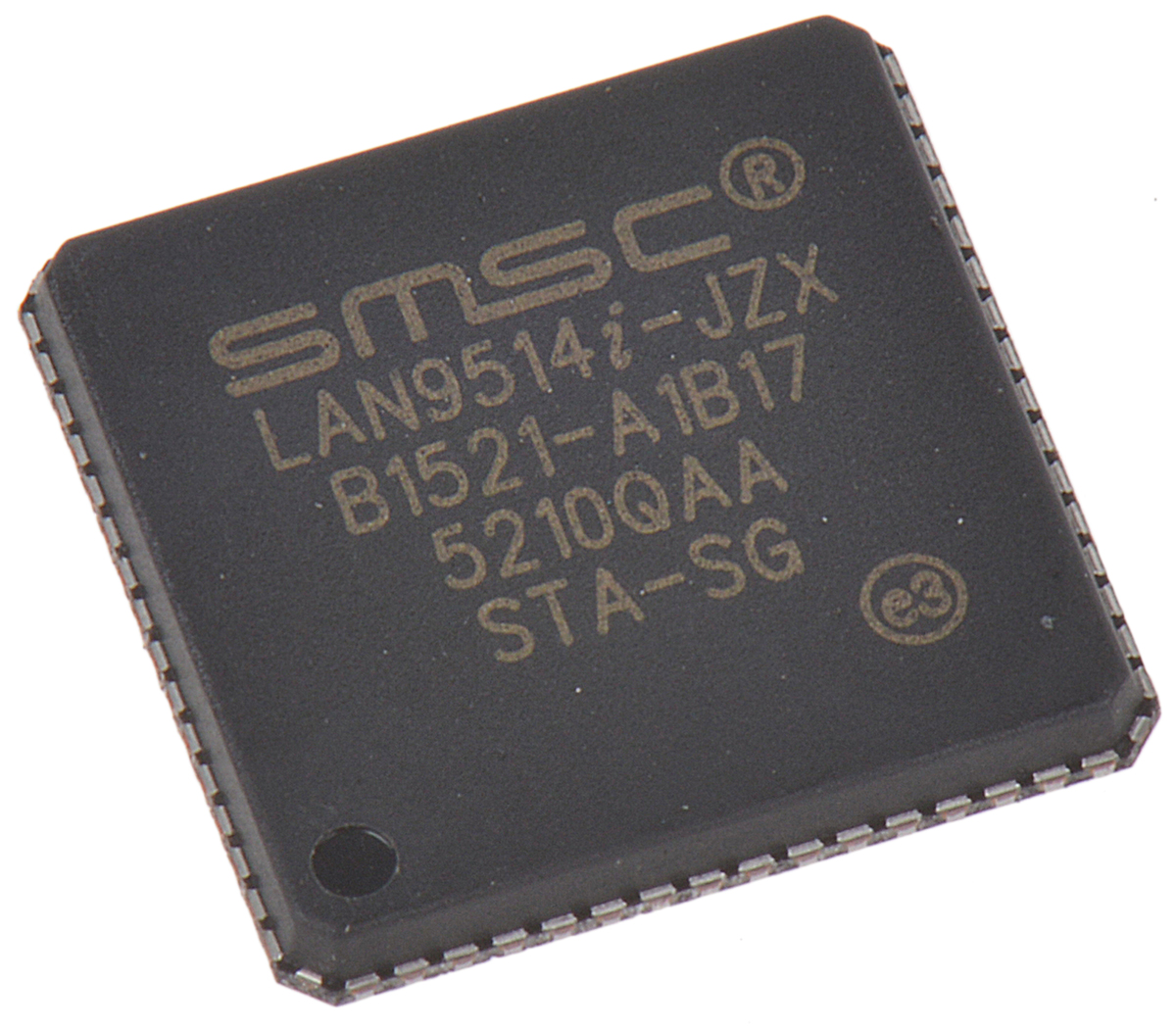 Microchip, Ethernet Controller, 3.3 V 480 Mbps, 64-Pin 3.3V QFN