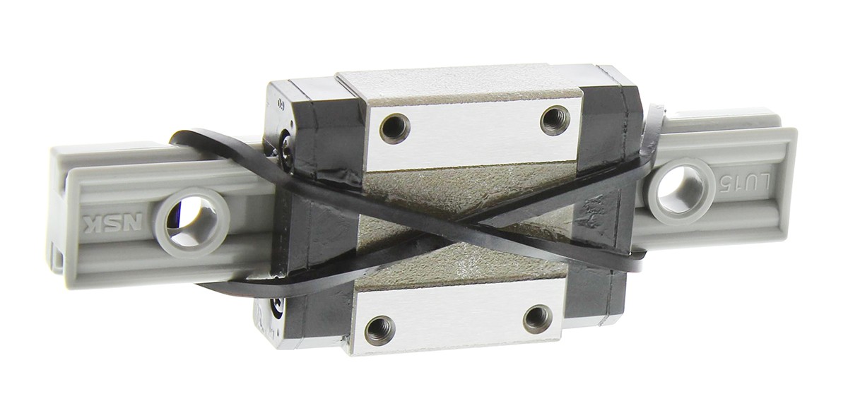 NSK Linear Guide Carriage LAU15AL LU Series, 5.55 kN Dynamic Load