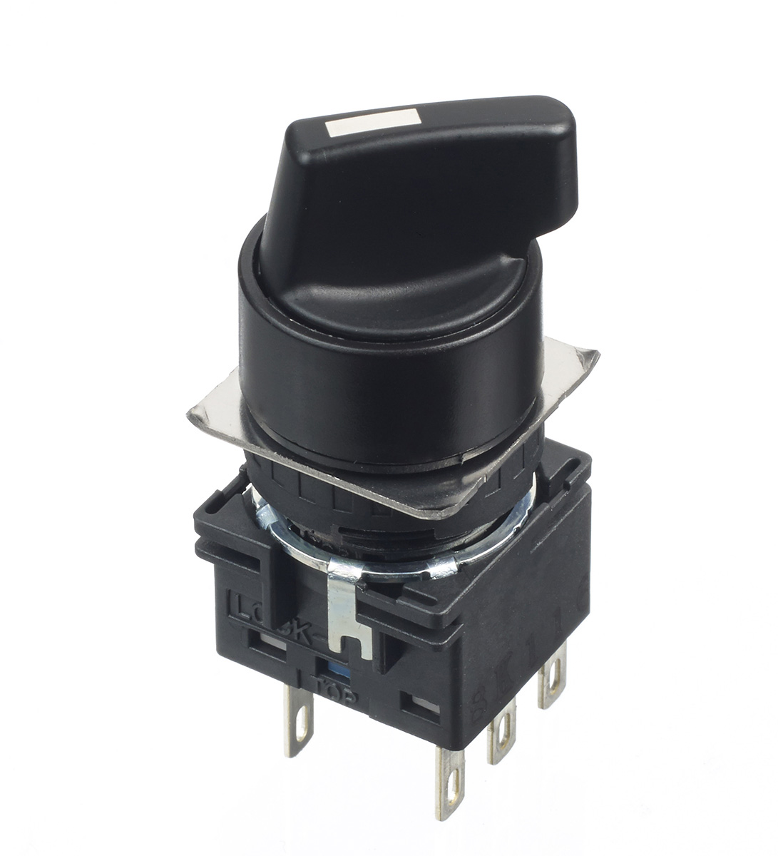 Idec LB Series Illuminated Push Button Switch, Maintained, 16 mm Cutout, DPDT, IP65, 30 V dc