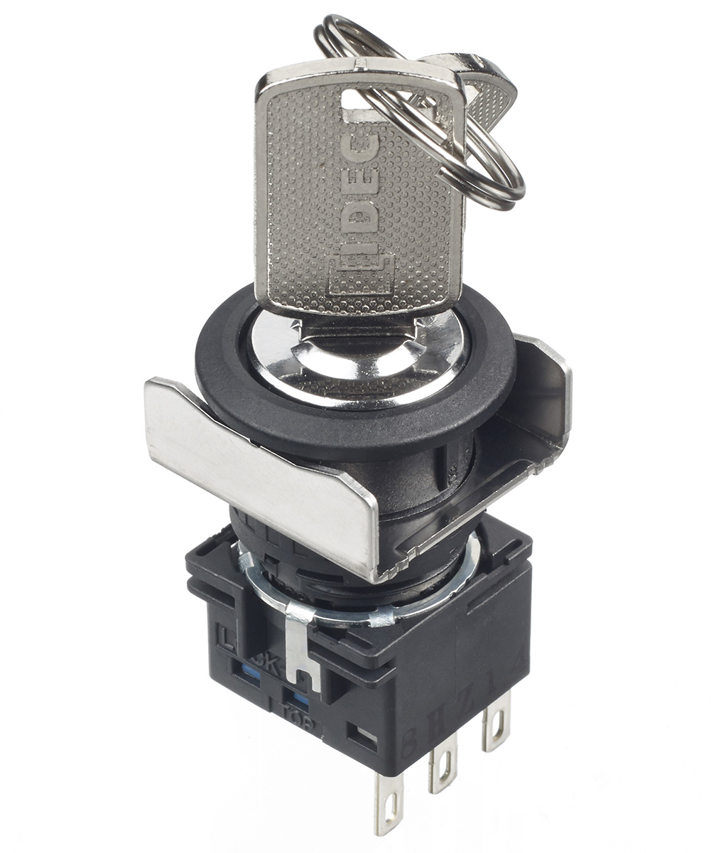 Idec Illuminated Push Button Switch, Panel, 30 V dc 250 V ac