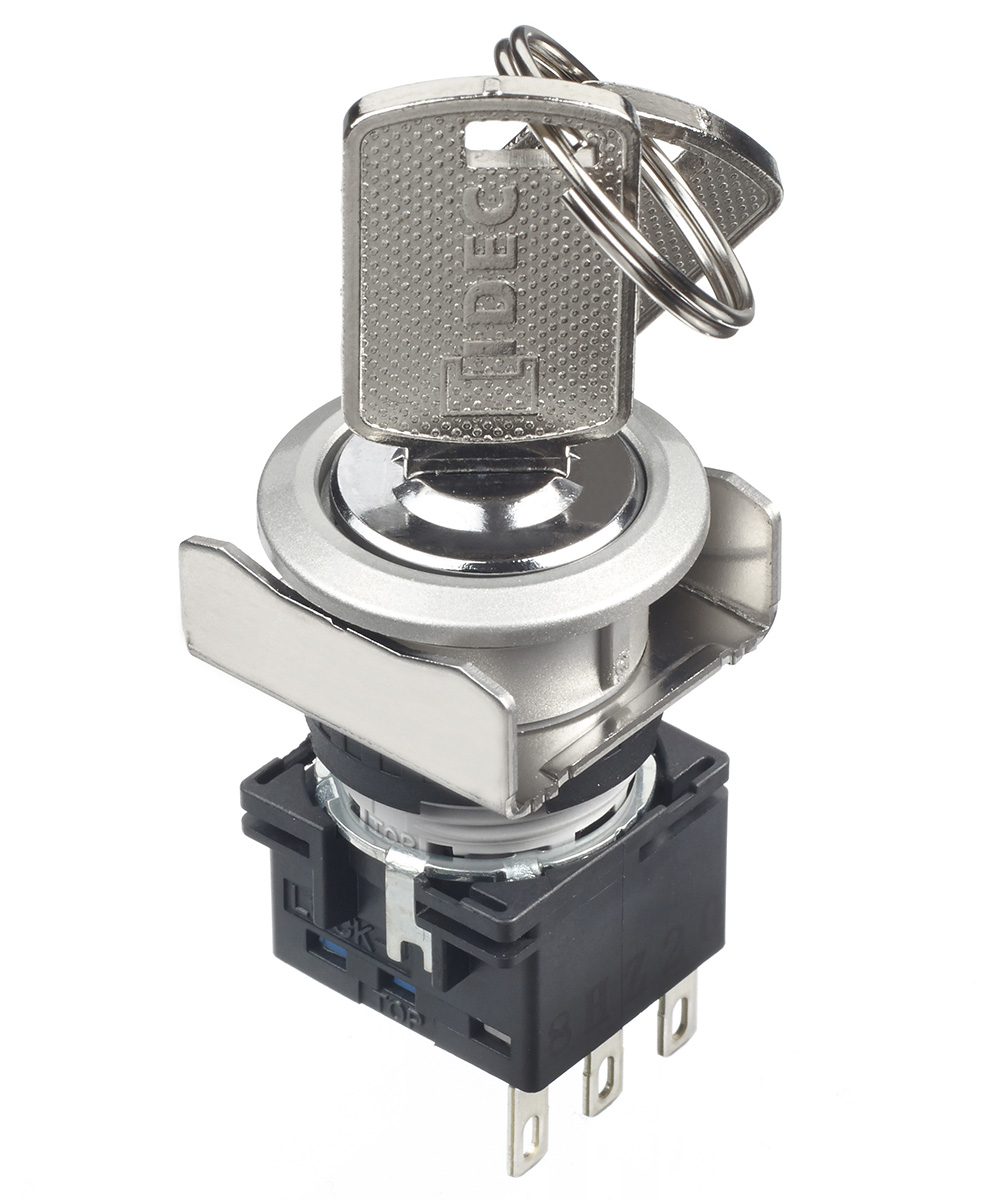Idec Illuminated Push Button Switch, Panel, 30 V dc