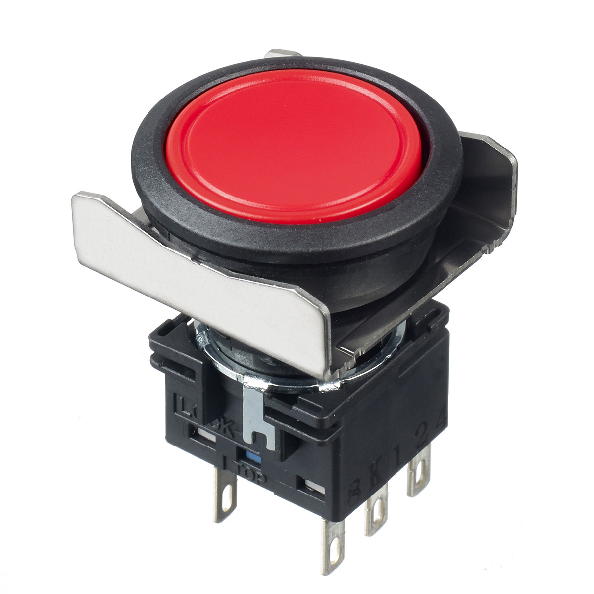 Idec LBW Series Push Button Switch, Momentary, Panel, IP40, IP67 250 V ac