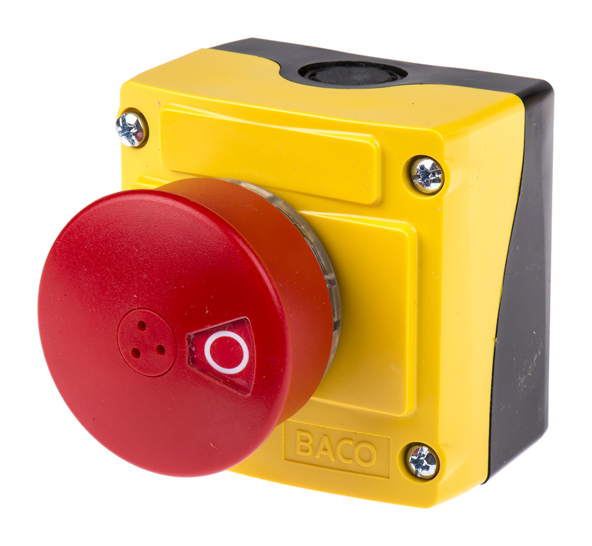BACO LBX1 Series Pull Release Emergency Stop Push Button, Surface Mount, 2 NC, IP66